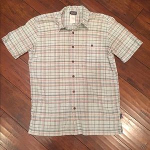 Patagonia organic cotton Button Up Shirt sz L